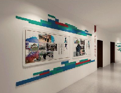 达州企业文化墙用什么材料好？