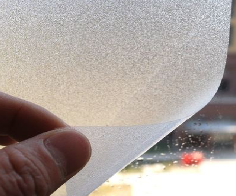 达州玻璃门外面粘广告用什么材料好？