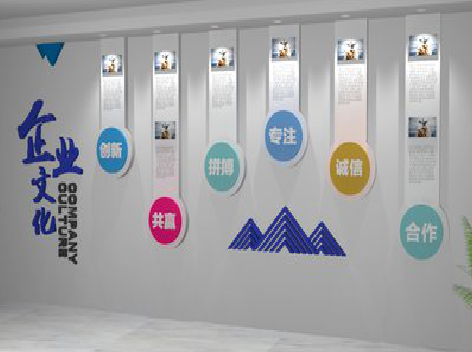 达州企业文化墙需要传递什么办公文化？